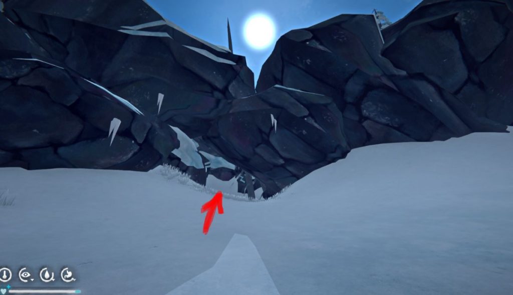 Путь к пещере Алана в The Long Dark