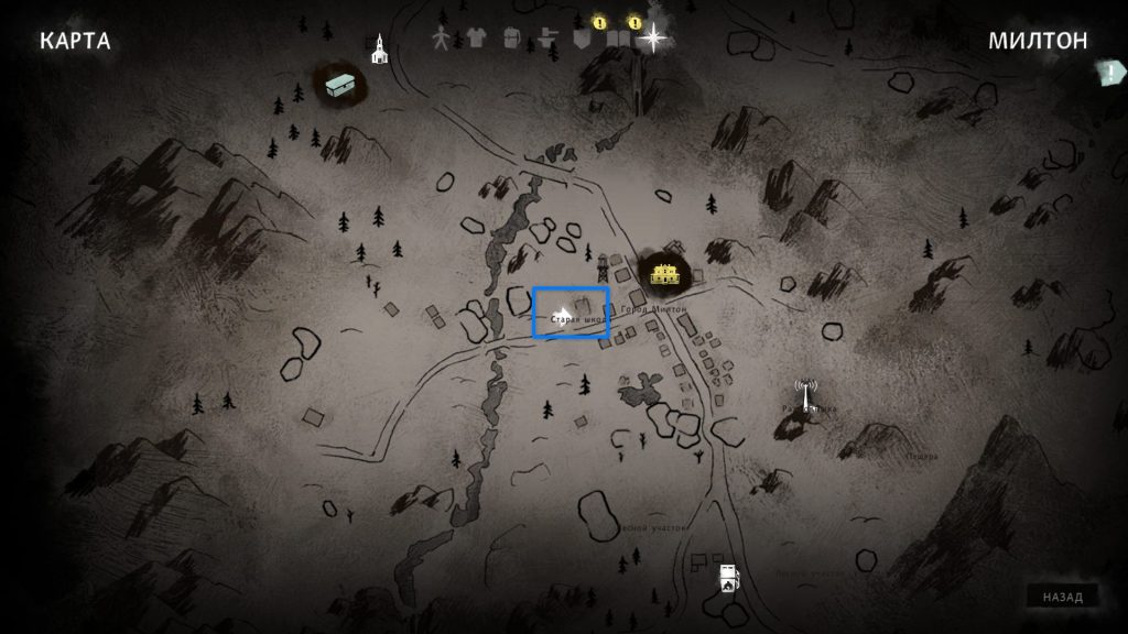 тайники милтон