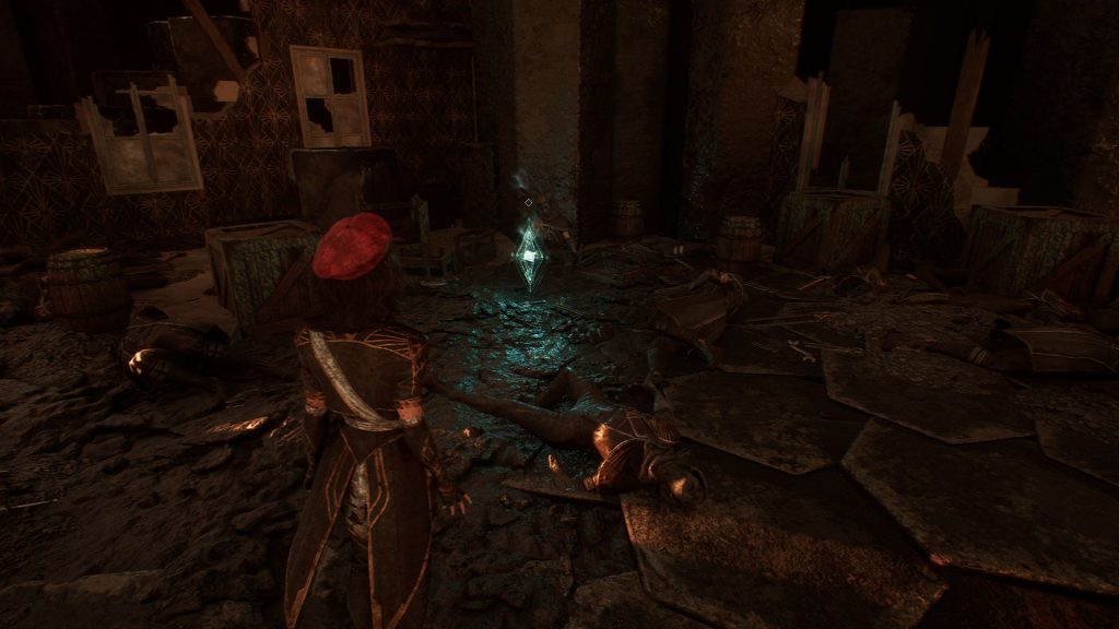 Пещера в Утесах Каменной Волны в Expedition 33 журнал экспедиции