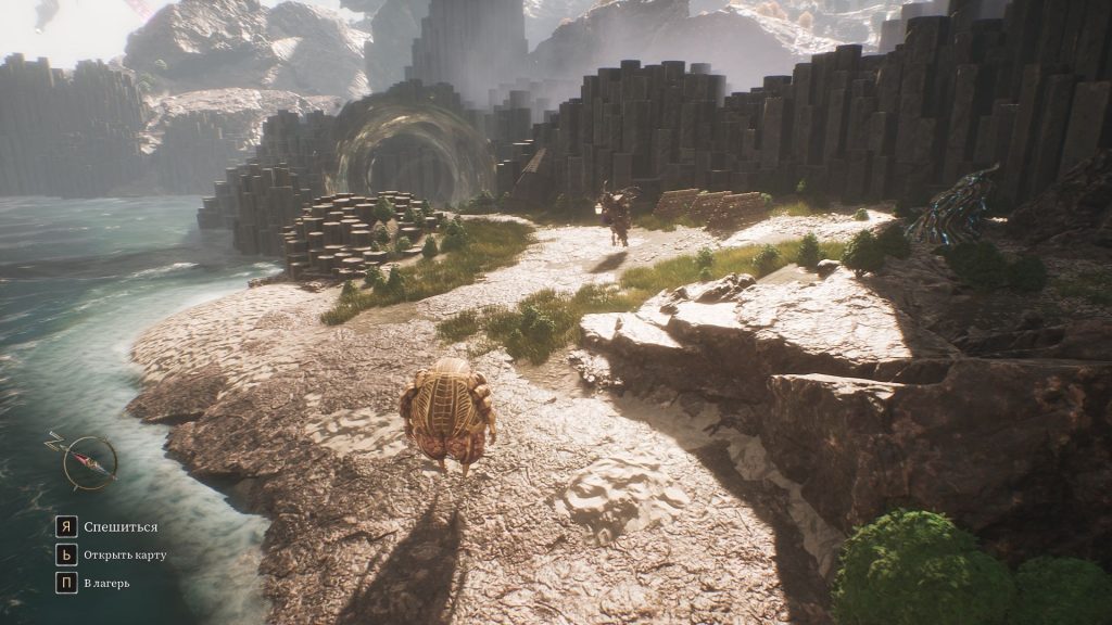 Пещера в Утесах Каменной Волны