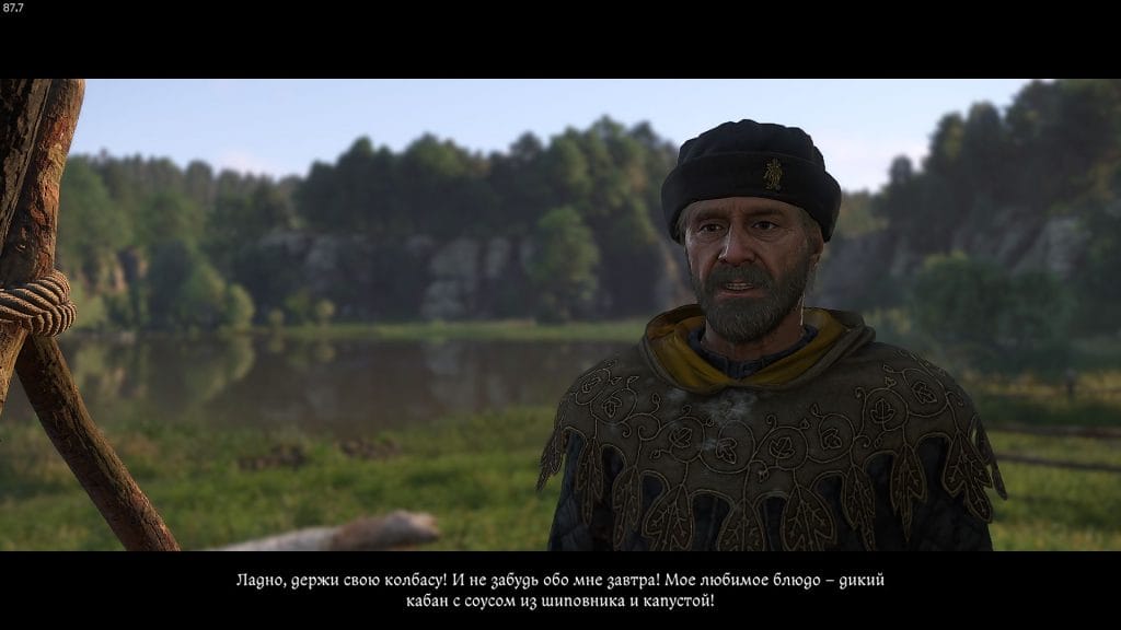 Диалог с Вовешем за колбасу для Барбоса в Беззаботные наездники