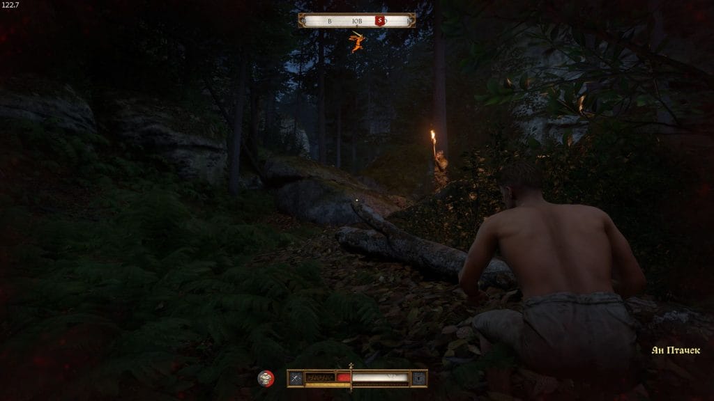 Побег с Паном Яном через лес в Kingdom Come 2