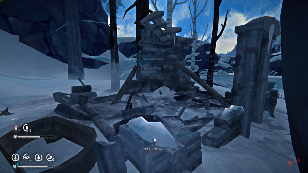 разрушенный домик с телефоном — звонок Молли 3 эпизод