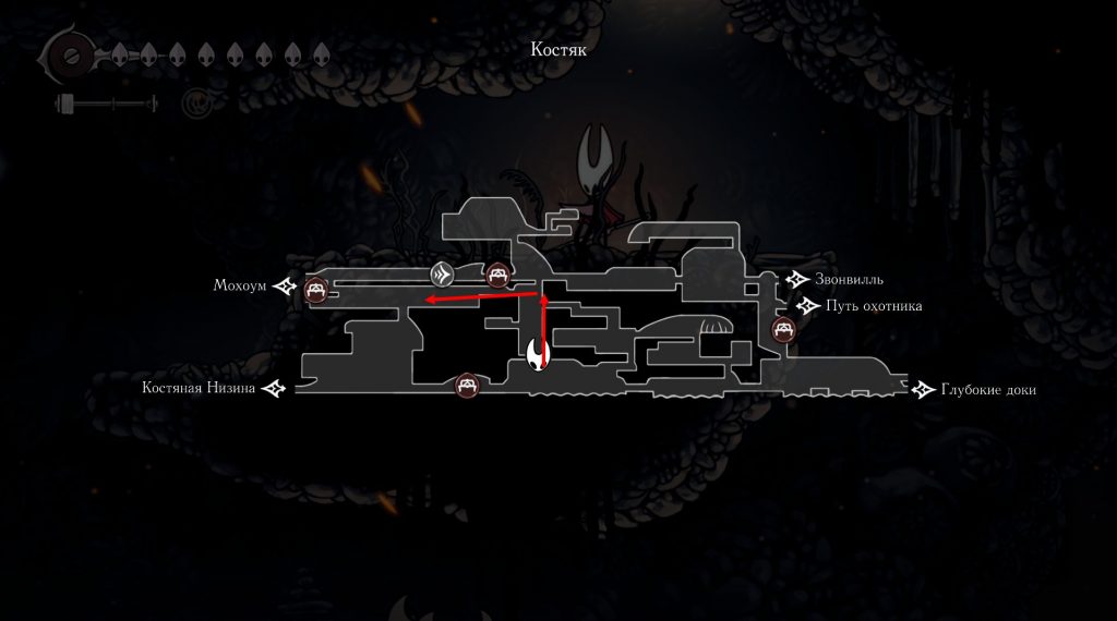 Где найти Колокольного зверя в Hollow Knight Silksong