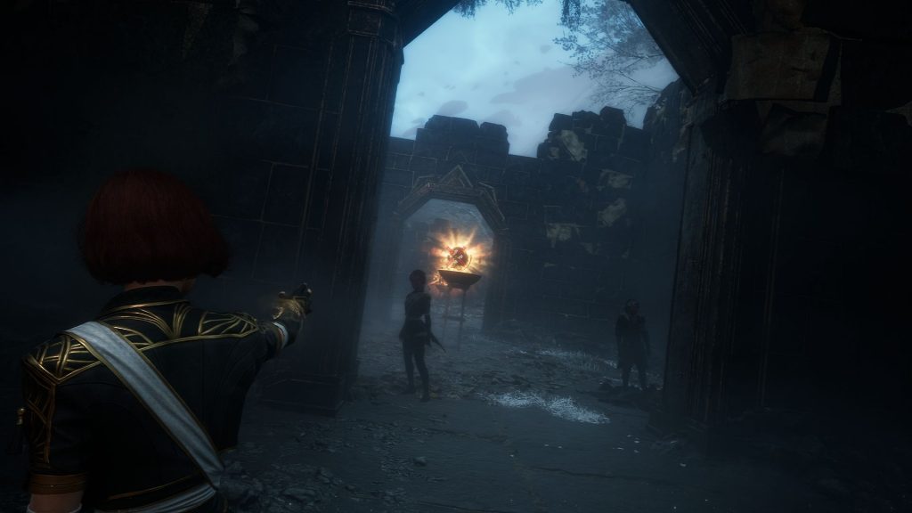 Прохождение лабиринта в Загадочных руинах