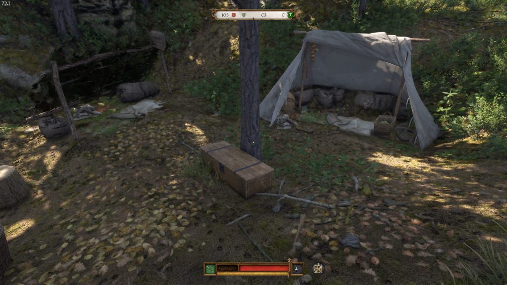 второй сундук в лагере