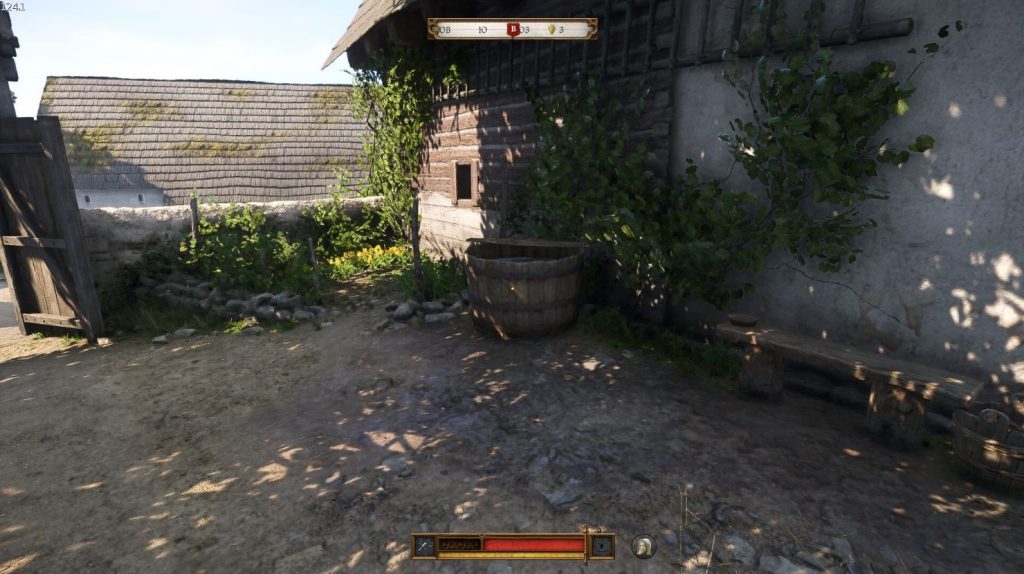 встреча с Катериной в корчме Троски