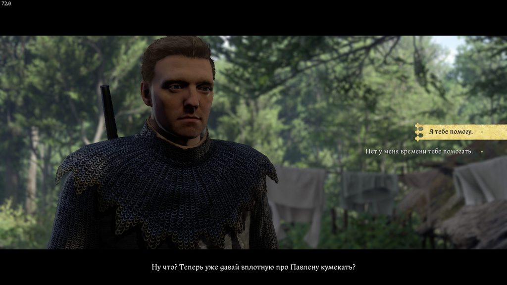 Как начать квест Дурная кровь в Kingdom Come 2 — разговор с Боженой