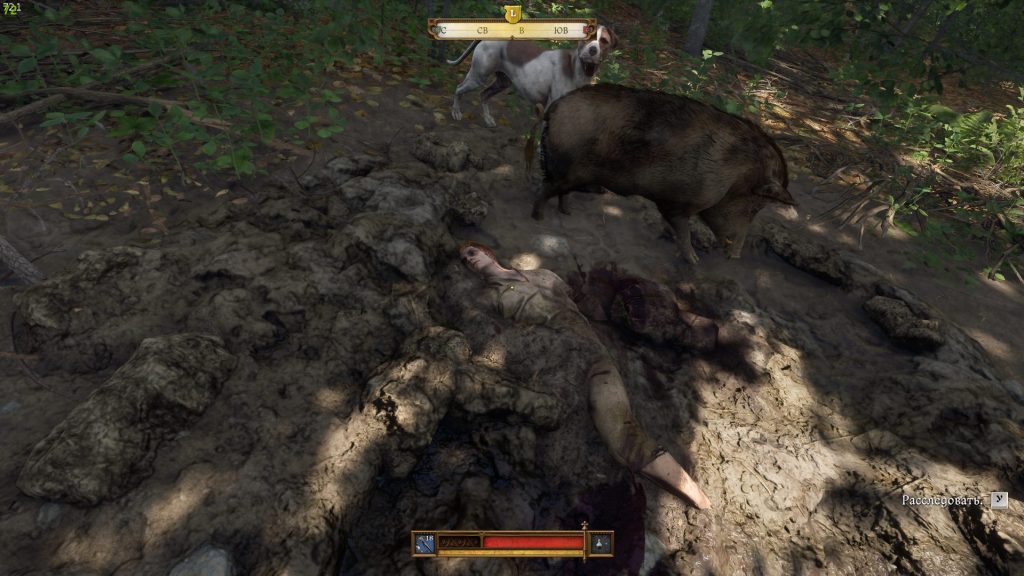 Найти труп Романа в лесу — расследование квеста Дурная кровь