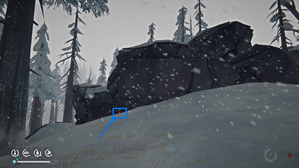 третий тайник под камнем — припасы Лонг Дарк