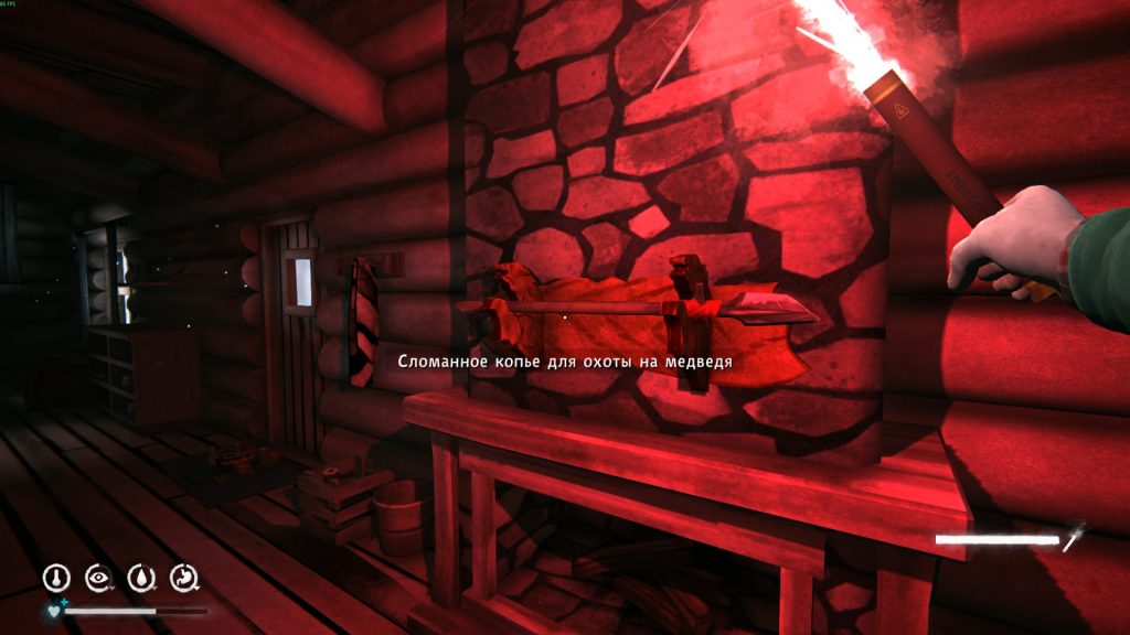 сломанное копье в доме охотника — The Long Dark эпизод 2
