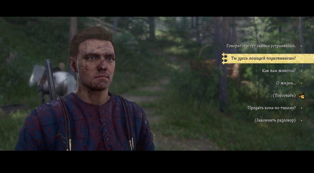 разговор с Миколаем о подковах — проверка навыка