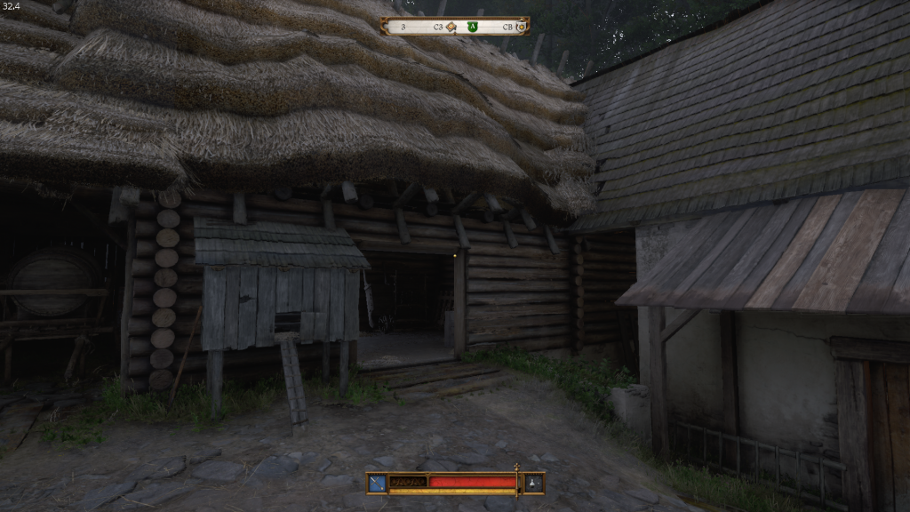 амбар с мешками на мельнице Крейзеля — квест Materia Prima