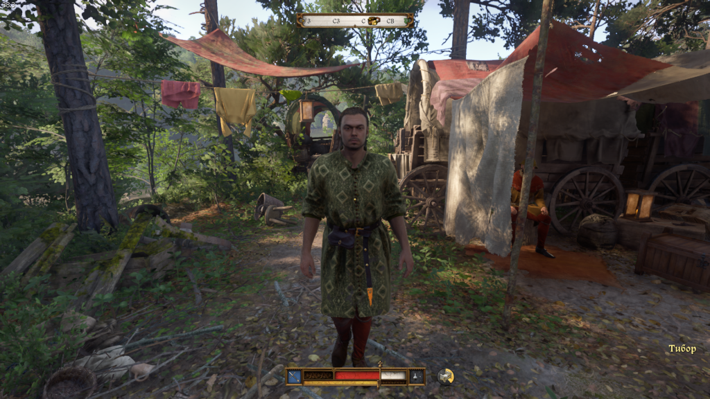 разговор с Тибором об амулете — Miri Fajta Kingdom Come 2