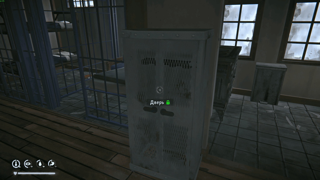 оружейный шкафчик с револьвером — лут в участке 5 эпизод