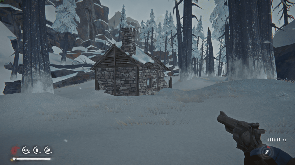 разрушенный дом для ночлега — укрытие в пустошах 5 эпизод