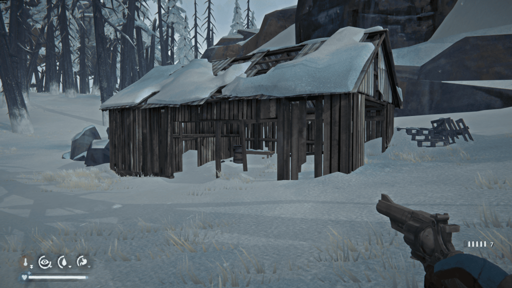 деревянная постройка для ночлега — укрытие 5 эпизод