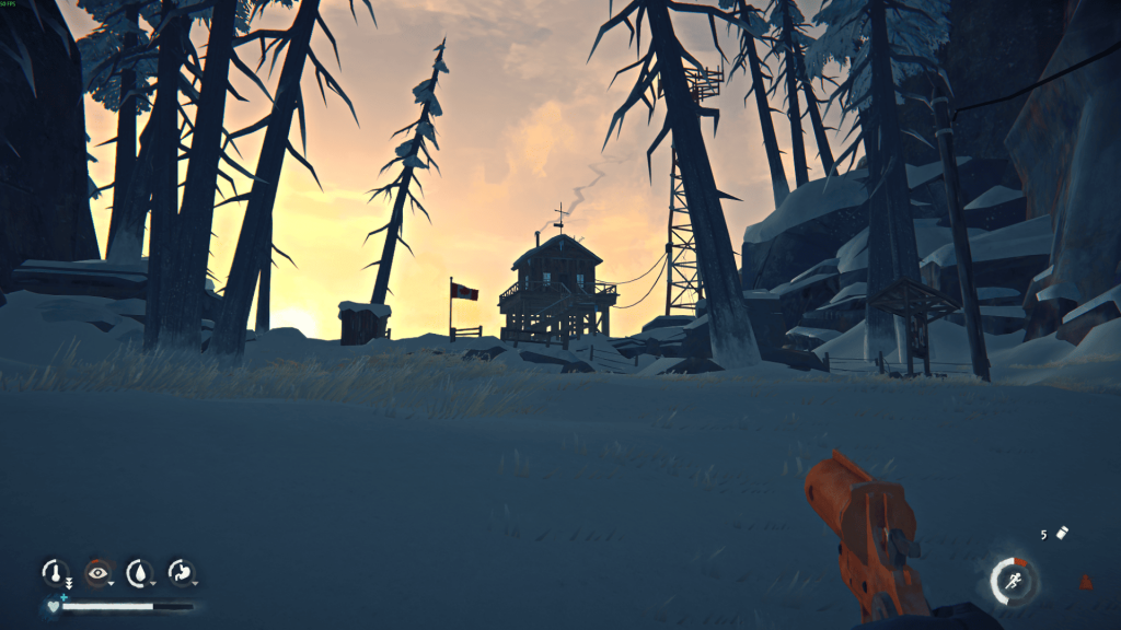 карта с меткой радиовышки — навигация 5 эпизод Лонг Дарк