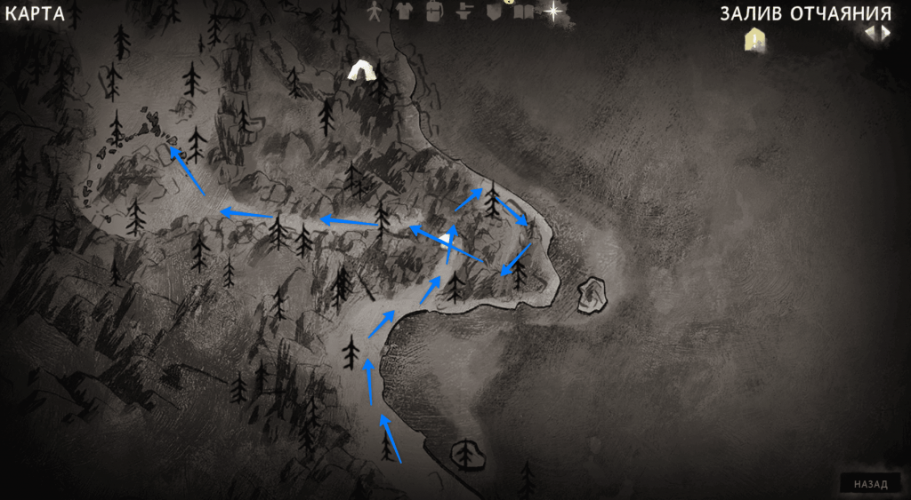 подъем на скалу по спирали — маршрут 5 эпизод Лонг Дарк