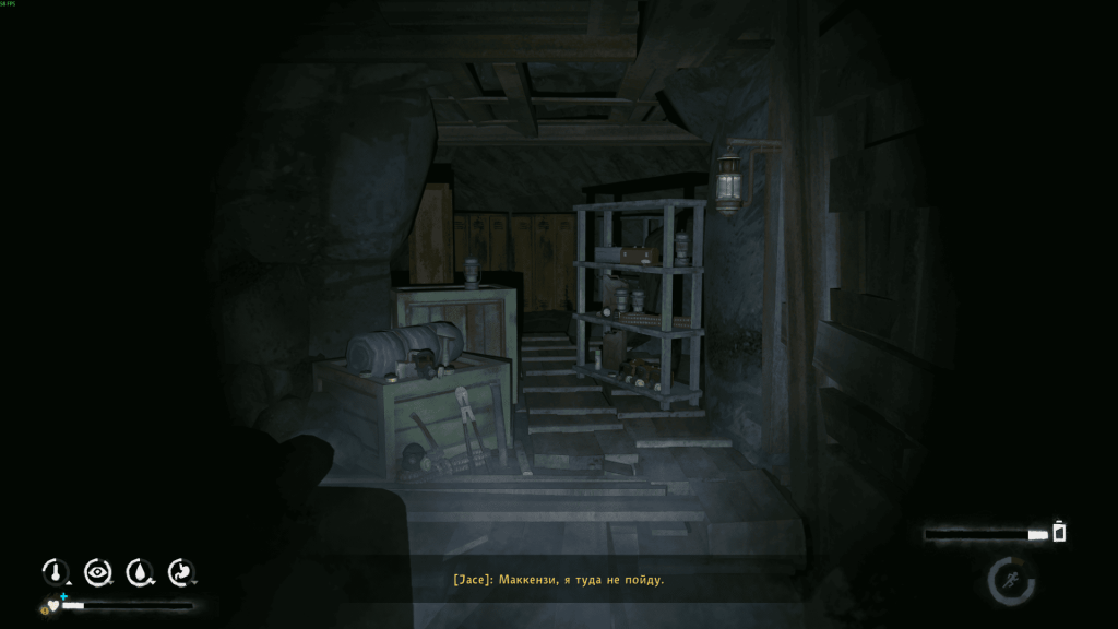 обрушение пола в шахте — опасность 5 эпизод Лонг Дарк