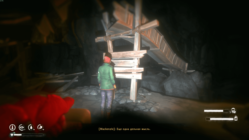 мостик через пропасть — путь в шахте 5 эпизод Лонг Дарк