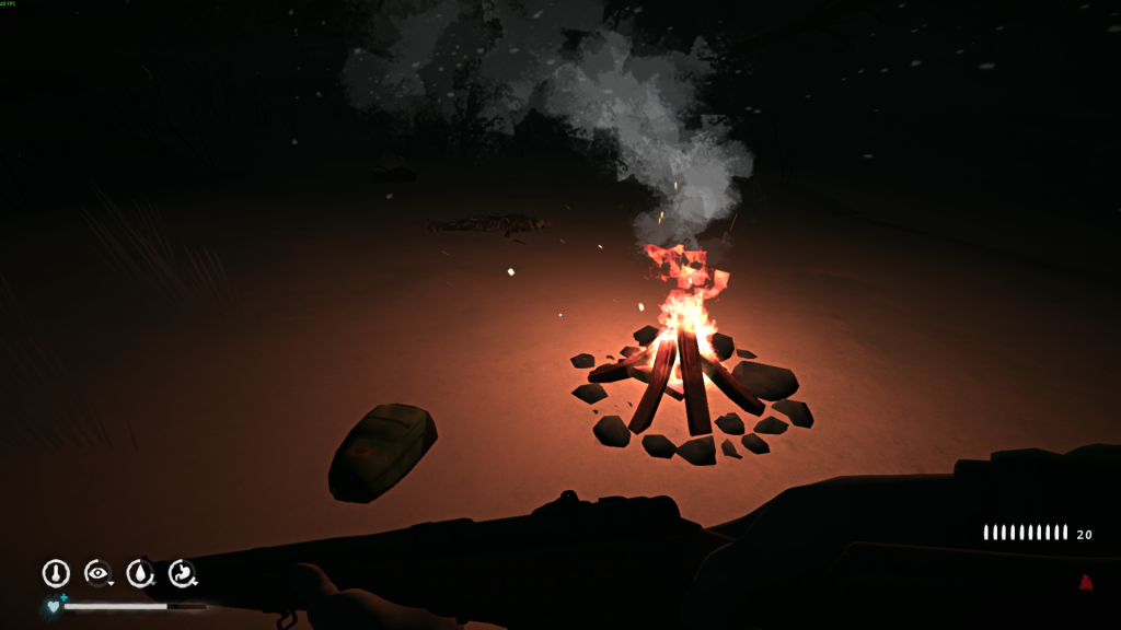 труп у вечного костра — записка о бункере Хэнка The Long Dark