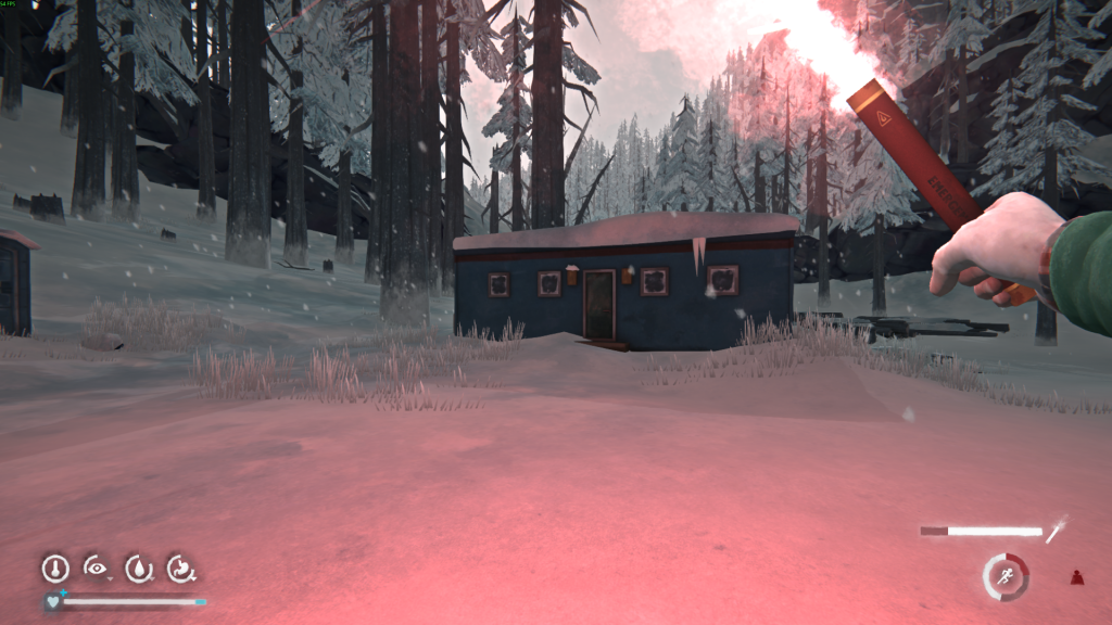 вагончик на лесозаготовке — квест Выстрелы с озера The Long Dark