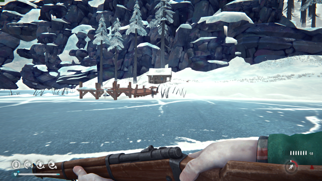 домик за валуном — Загадочное озеро The Long Dark