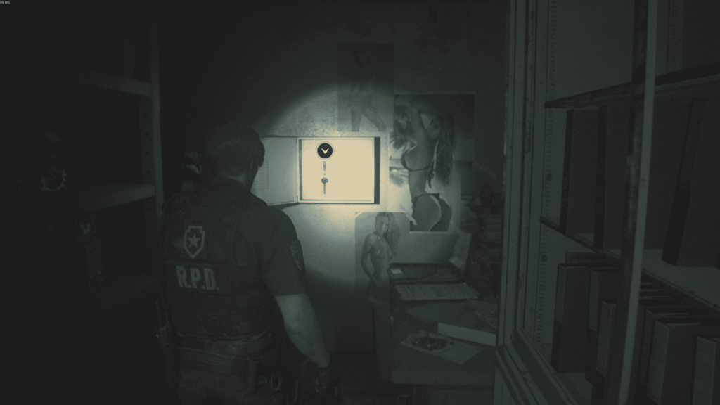 заправочная станция — начало прохождения Resident Evil 2 Remake, ключ от подсобки