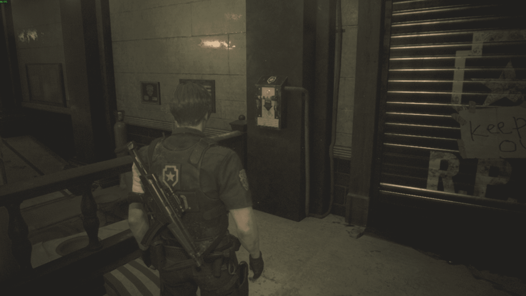 восточные ворота полицейского участка — прохождение RE2 Remake, рычаг