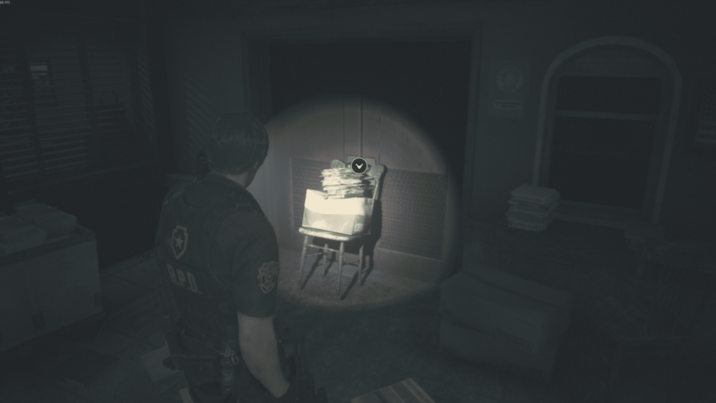 коридор восточного крыла — выход, Resident Evil 2 Remake