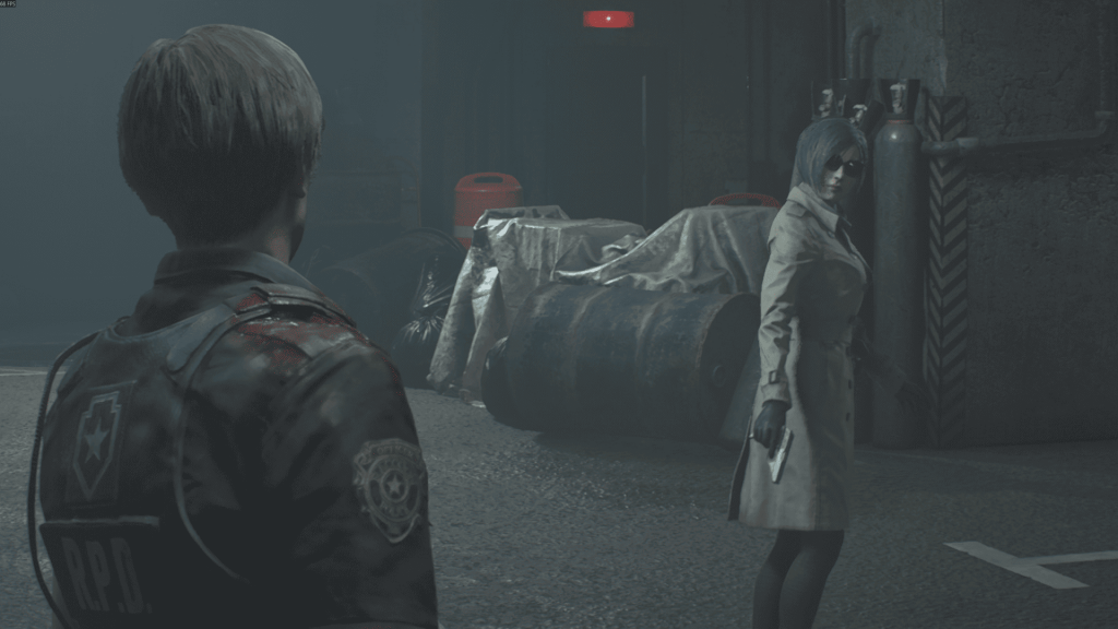 Ада Вонг спасает Леона — парковка, Resident Evil 2 Remake