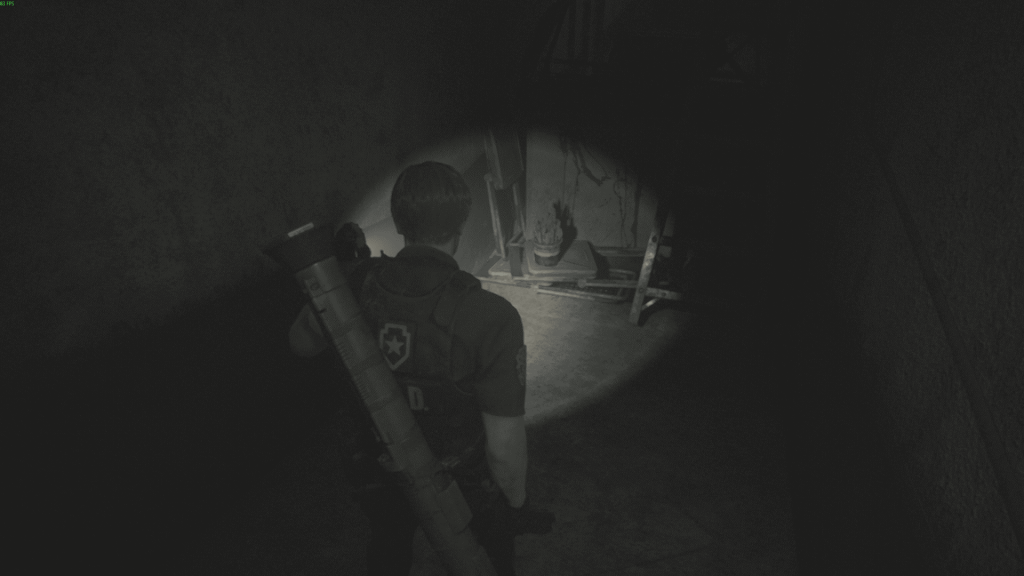 питомник — синяя трава, Resident Evil 2 Remake