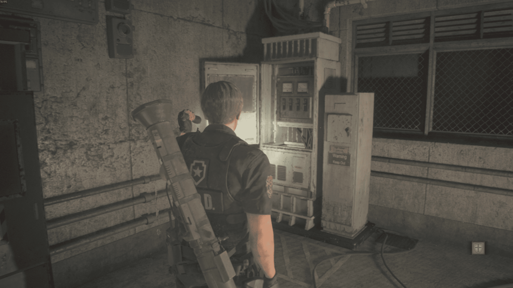 генераторный щиток — головоломка с тумблерами, RE2 Remake