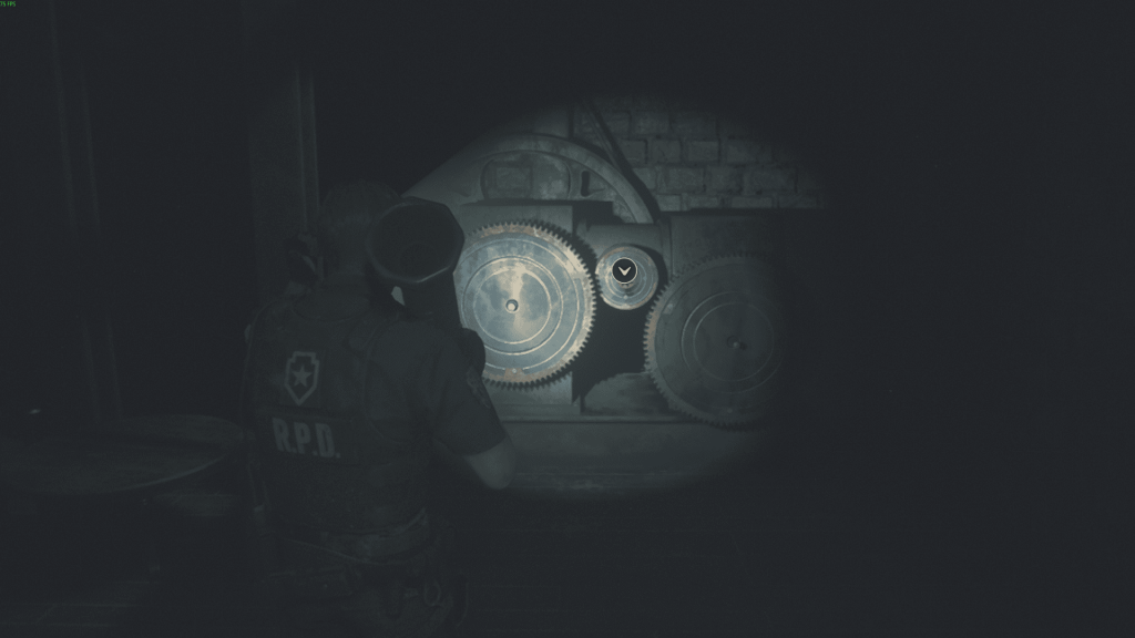часовая башня — большая шестерня, Resident Evil 2 Remake