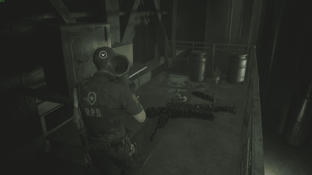 сейф в канализации — код 2, 12, 8, ложа для дробовика, RE2 Remake