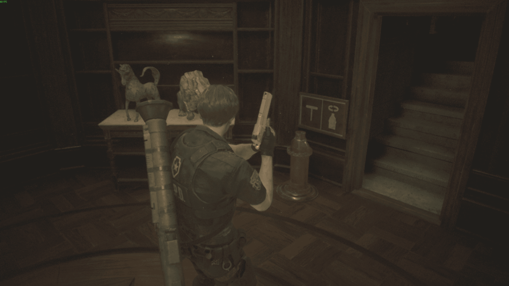 рукоятка для прохода в холл — Resident Evil 2 Remake