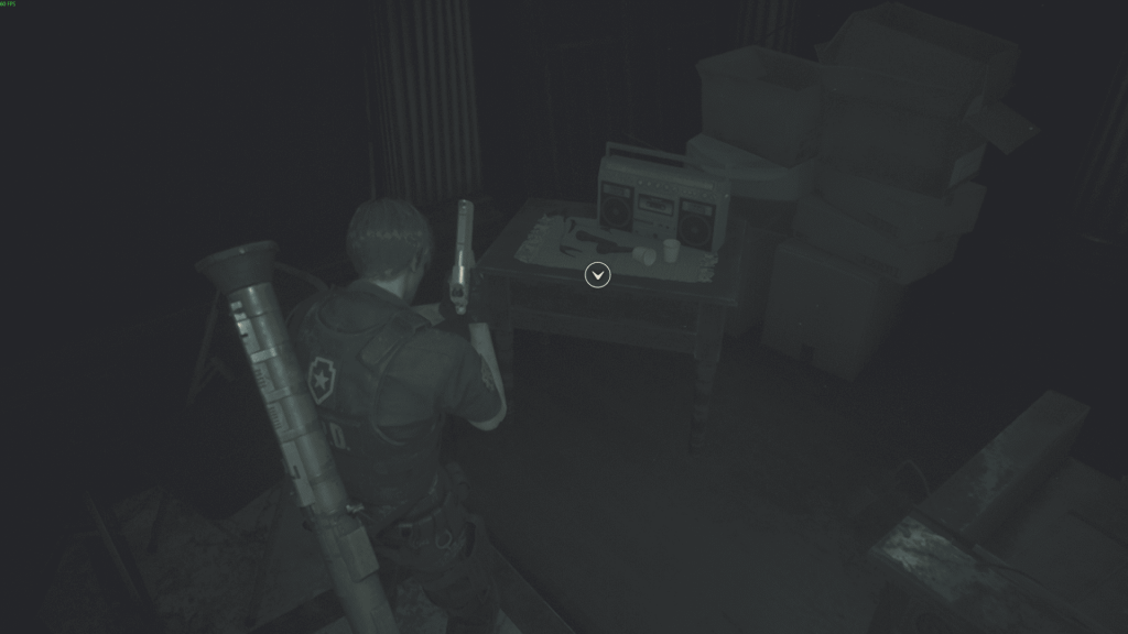 печатная — топливо для огнемета, Resident Evil 2 Remake