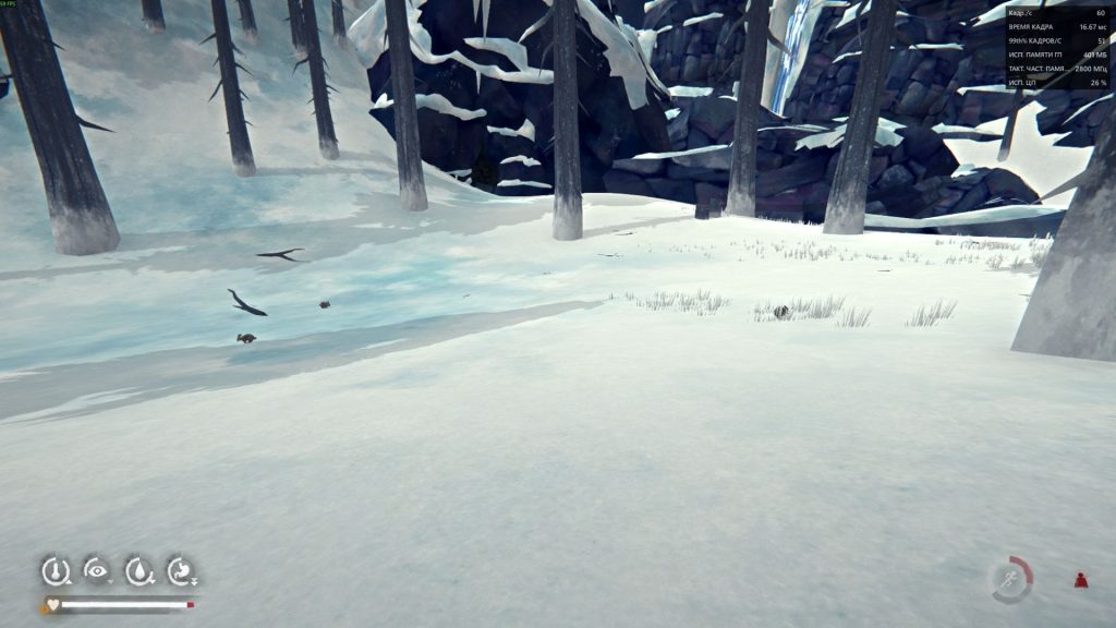 кролики на поляне — охота камнями в The Long Dark, как поймать кролика в Лонг Дарк