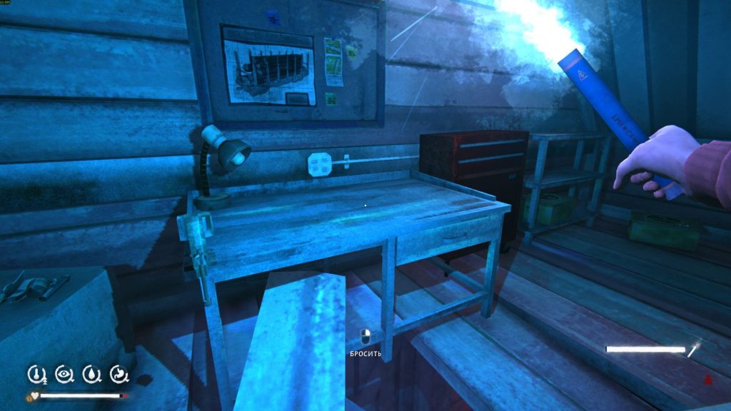 верстак для крафта капкана — The Long Dark, изготовление ловушки