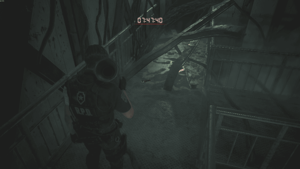 Тиран появляется — побег из лаборатории, Resident Evil 2 Remake