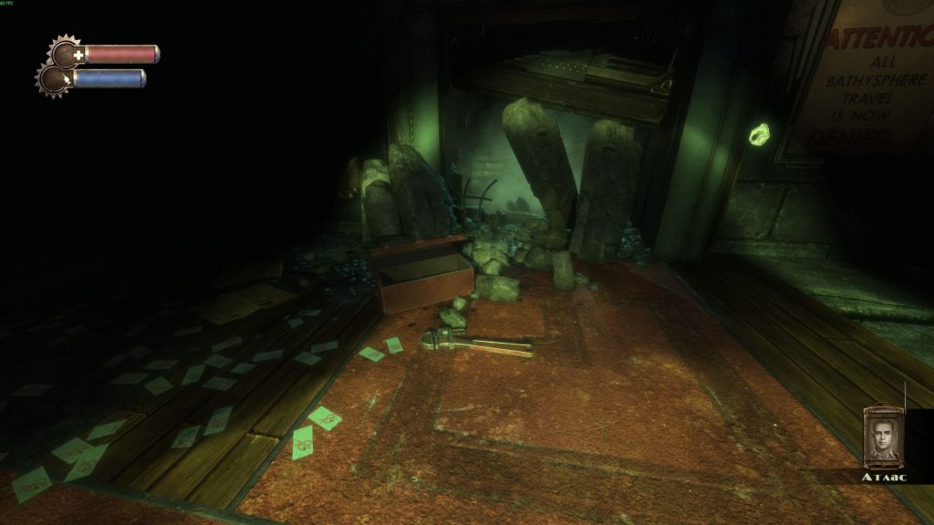 Гайд по прохождению Bioshock: разводной ключ и первый мутант