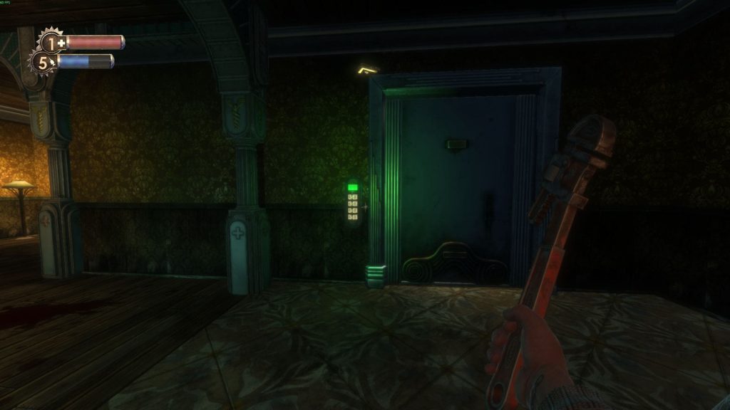 Прохождение Bioshock: код от двери 0451